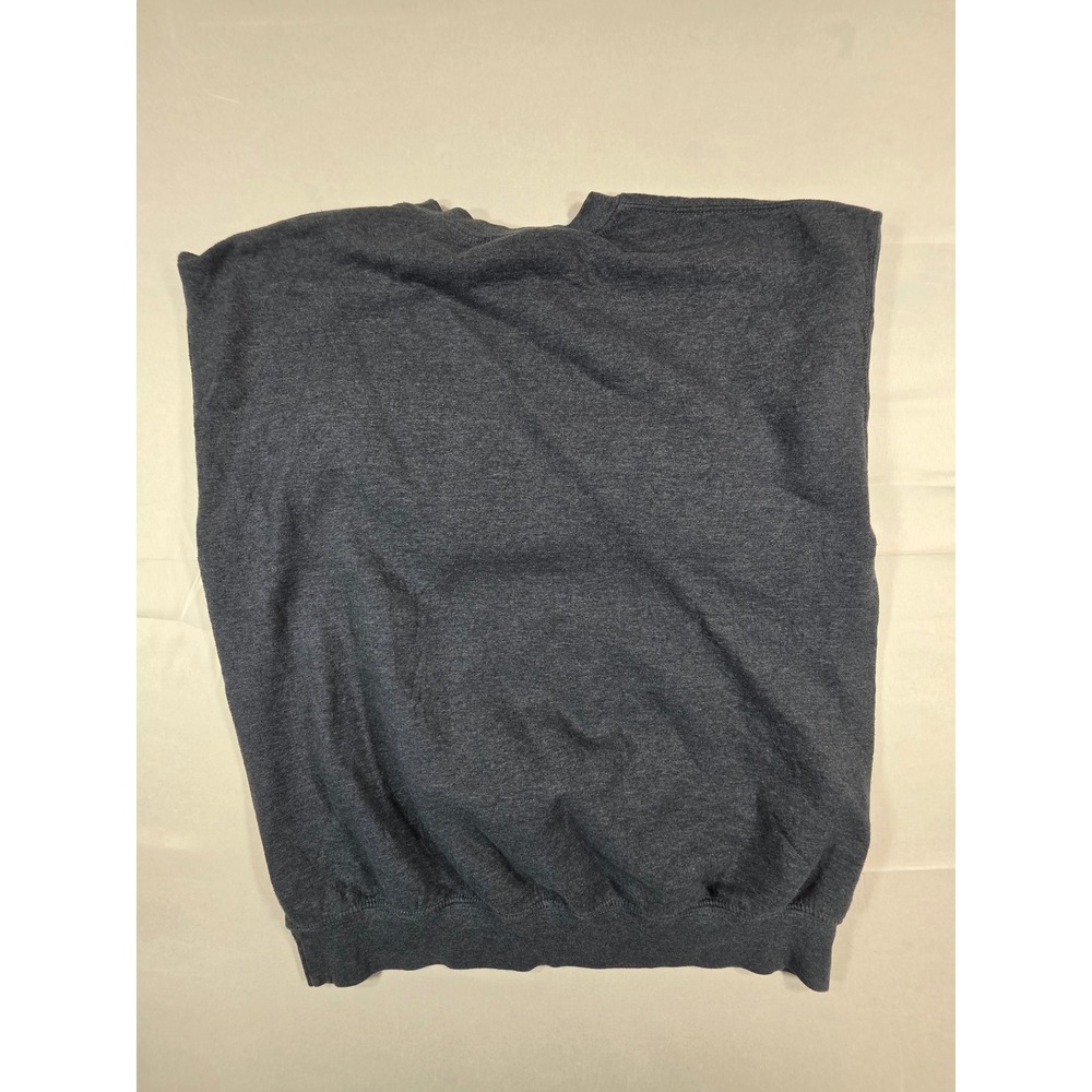 Gildan Medrano Eagles Sweatshirt Large Gray Heavy Blend Crewneck Eagles Strong - Picture 3 of 6
